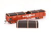 WLG023 - 22'0" Pipe LOAD with Cradles (1) to suit 22’0″ open wagons by InFront Models HO - WGL023