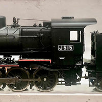 J515  J CLASS VR - COAL FIRED J515 Black Steam Locomotive is DCC NON SOUND DECODER FITTED, The draw bar coupled to tender with plug fitted - IXION Model Victorian Railways: 2nd hand pre owned good condition. Free  postage with Tracking.
