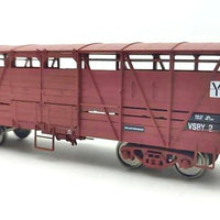 CATTLE VAN MF17 single UNIT VIC-RAILWAYS IXION Model Railways: NOW IN STOCK