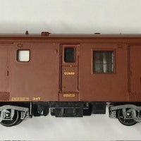 LIMA S.A.R. 8000 CLASS BRAKE VAN "WITHOUT COUPLERS" AS IS IN GOOD used condition 2ND HAND metal wheels, See photos