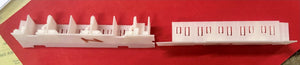 INTERIOR SEATS for MBE Lima Car - NEW 3D, Two Peace - NSWGR 72ft-6in 1st class car. HO