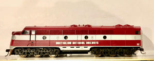 GM32 AUSTRNLIAN NATIONAL RAILWAYS Locomotive Maroon/Silver LIMA MODEL - 2nd hand (Copy)