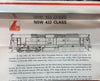 42206 INDIAN RED NSWGR 422 CLASS LIMA MODELS; NEW MODEL