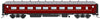 SI-204a On Track Models: MFH2725 & MFA2708 NSWGR Supplementary Interurban Two Car Set Deep Indian Red  with No logos