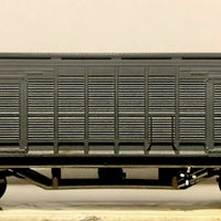 MLV 2479 Bogie LOUVRE Van NSWGR BLACK SMALL WEATHERING . bogie-metal wheels-Kadee couplers. AR-KITS BUILT MODEL