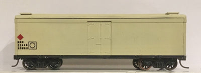 MRC 22446 kit build NSWGR weathered Louvre van with metal wheels & Kadee couplers  