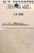 Lenses M.V. PRODUCTS LS300 Realistic Light Lenses, - For HO-O-S Gauge-1/35 Scale Models (4)