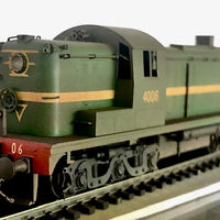 40 Class  SAMHONGSA-MANSFIELD BRASS MODEL NSWGR 4006 weathered Well Painted DC-HO - good condition. NSWR LOCOMOTIVE.