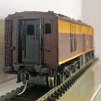 43 Class SAMHONGSA-MANSFIELD BRASS MODEL NSWGR 4306 Painted IND-RED DC HO - see photos condition. NSWR LOCOMOTIVE.