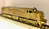 43 Class SAMHONGSA-MANSFIELD BRASS MODEL Tarnish Brass Body UN-PAINTED see condition of wheels as new, test run only. NSWR LOCOMOTIVE.