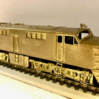 43 Class SAMHONGSA-MANSFIELD BRASS MODEL Tarnish Brass Body UN-PAINTED see condition of wheels as new, test run only. NSWR LOCOMOTIVE.