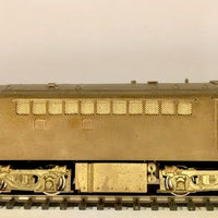 43 Class SAMHONGSA-MANSFIELD BRASS MODEL Tarnish Brass Body UN-PAINTED see condition of wheels as new, test run only. NSWR LOCOMOTIVE.