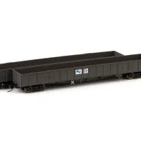 Buckambool Models 'N scale' -  NOCY Open Wagon 2 pack – PTC Black with Black/Blue L7