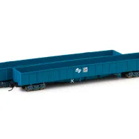 Buckambool Models 'N scale' -  NOCY 55/84 Open Wagon 2 pack – PTC Blue with White L7