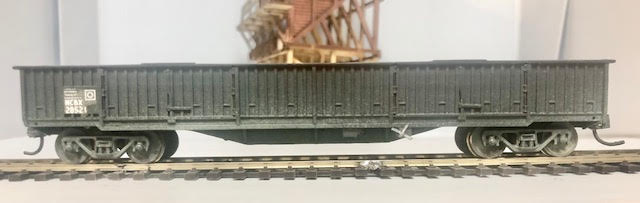 NCBX 28521 Kit Built NSWGR very well Weathered Open Wagon with K&M metal wheels & Kadee couplers  "AR KITS" MODEL 2nd hand