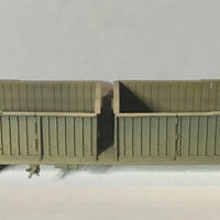 2nd hand -NCBX 28524 AR KIT BUILT very well weathered Open Wagon  NSWGR with metal wheels & Kadee couplers  "AR KIT" MODEL