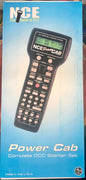NCE; POWER CAB An entire DCC system in the palm of your hand!  This system can handle up to 5 HO or 6 N scale locomotives.