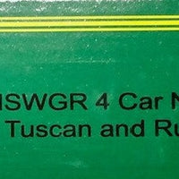 NCR Tuscan & Russet Set - 4 Car Passenger set N.S.W.G. Railways.  HO - Eureka Models :