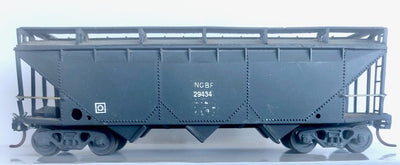 2nd hand - NGBF 29434 Kit Built NSWGR Grain Hopper with metal wheels & Kadee couplers  