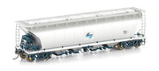 NGH-1 NSW WTY GRAIN HOPPER, PTC blue/ silver L7 logo and ROOF WALKWAYS - 4 WAGON PACK AUSCISION*