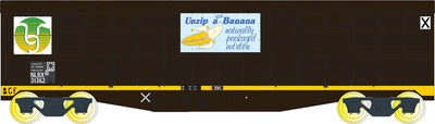 NLBX-05 - 3 Pack - Banana Van -Weathered Red Grime - NLBX 31362S, NLBX 31393, NLBX 31418Q