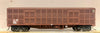 NLGX 29469 Bogie LOUVRE Wagon Red, ON TRACK MODELS, With Bogie/metal wheels/ Kadee couplers/ Detailed Underframe.