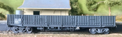 NOBX 33617 Auscision Bogie Open Wagon small weathering with metal wheels & Kadee couplers  