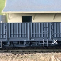 NOBX 33620 Bogie Open Wagon small weathering with metal wheels & Kadee couplers  "AUSCISION MODELS"  2nd hand