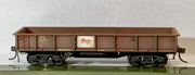 2ND HAND - NOFF 70012 Mineral Concentrate Open Wagon detailed and weathered metal wheels & KD Couplers:  COLUMBIA / TRAINORAMA