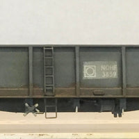 NOFH 3895  Bogie Open Wagon, Silvermaz Built Model with Bogie/metal wheels/ Kadee couplers/ Detailed Underframe.