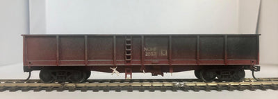 NOHF 2552 Silvermaz built kit very well weathered Open Wagon With Load NSWGR with metal wheels & Kadee couplers  