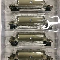 NPCF-01  CEMENT HOPPERS Aluminium NSWGR (4 PACK #NPCF-01) Casula Hobbies Model Railways RTR