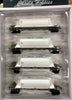 NPCF-5 Pack of four, CEMENT HOPPERS PACIFIC NATIONAL Aluminium NSWR ( PACK #NPCF-5) Casula Hobbies Model Railways RTR