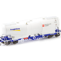 AUSCISION NPH-4 -NPHH Cement Hopper, FreightCorp/Australian Cement White/Blue with FC/AC Logos - 4 Car Pack (Copy)