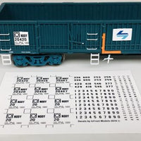 DEC022 - INFRONT MODELS - NODY Open Wagon Decal Set