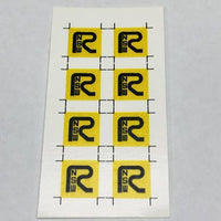 INFRONT MODELS - NSWR Black 'R' logo Decal set