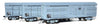 LX 03 Vans- SAR Grey Black Logo  Wagon numbers:  LX 39, LX 93, LX 147. 40'2" LOUVRE VAN  - On Track Models