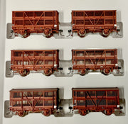 LSV-01 - Pk of Six HO Scale Victorian L Sheep Vans 521 L, 562 L, 686 L, 699 L, 702 L, 728 L - On Track Models
