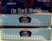 40CS-26 40' Curtain Sided Containers, HEINZ , Two with No's ST314 & ST319 On Track Models:  (2 in PACK) 40CS-26