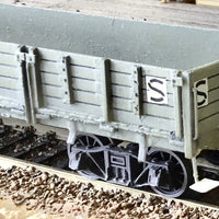 OW1289 SAR Bogie Wooden Sided Open Wagon RTR BUILT with Kadee Couplers, Metal Wheels - Bogies - Detailed - Very good condition - 2nd hand  - SAR KIT RTR MODELS