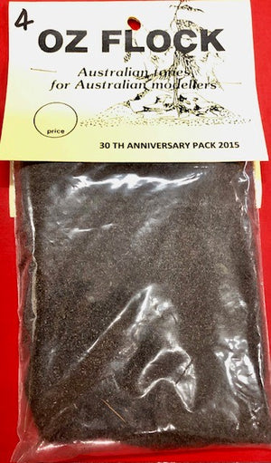 OZ FLOCK #  4 BROWN - SCENIC MATERIAL