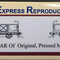 OBf Open Wagons - South Australian Railways - (Pk of 3)  #210 - SAR "Of" Original, Pressed Metal Doors from Orient Express Reproductions HO Models