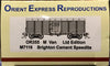 M Van #OR-355  SAR M VAN "Brighton Cement Speedite" - M7116 Orient Express Reproductions: