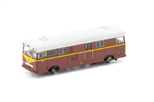 PAY BUS PB-8 FP-11 INDIAN RED with Large Black / Blue L7 cat No PB-8-DC AUSCISION MODELS