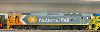 DC - BL29 NATIONAL RAIL DC HO POWERLINE MODEL 2nd Hand (not used show case only)