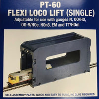 Peco  PT-61 (30cm long) Flexi Loco Lift is the same as PT-60 but 2 units in a pack. For OO-HO-N-TT-HOe3-00-9-HOm