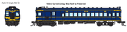 DERM DCC SOUND Pack 015 containing RM58. VR Blue RAILMOTOR - Yellow Curved Lining Blue Roof as Preserved  IDR MODELS  "sold out"