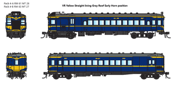 DERM DC Pack 004-B containing RM 63 + MT 27. VR RAILMOTORS - IDR MODELS NOW IN STOCK, Free Postage **