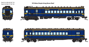 DERM SOUND Pack 008-B containing RM 57 + MT 26. VR RAILMOTORS DCC - IDR MODELS.