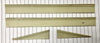 2 Brick Face Platform Fascia with Brick Top Edging & with 2 Ramps 485 mm long NSWGR - Hawksmoor Models